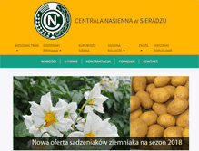 Tablet Screenshot of nasionasieradz.pl